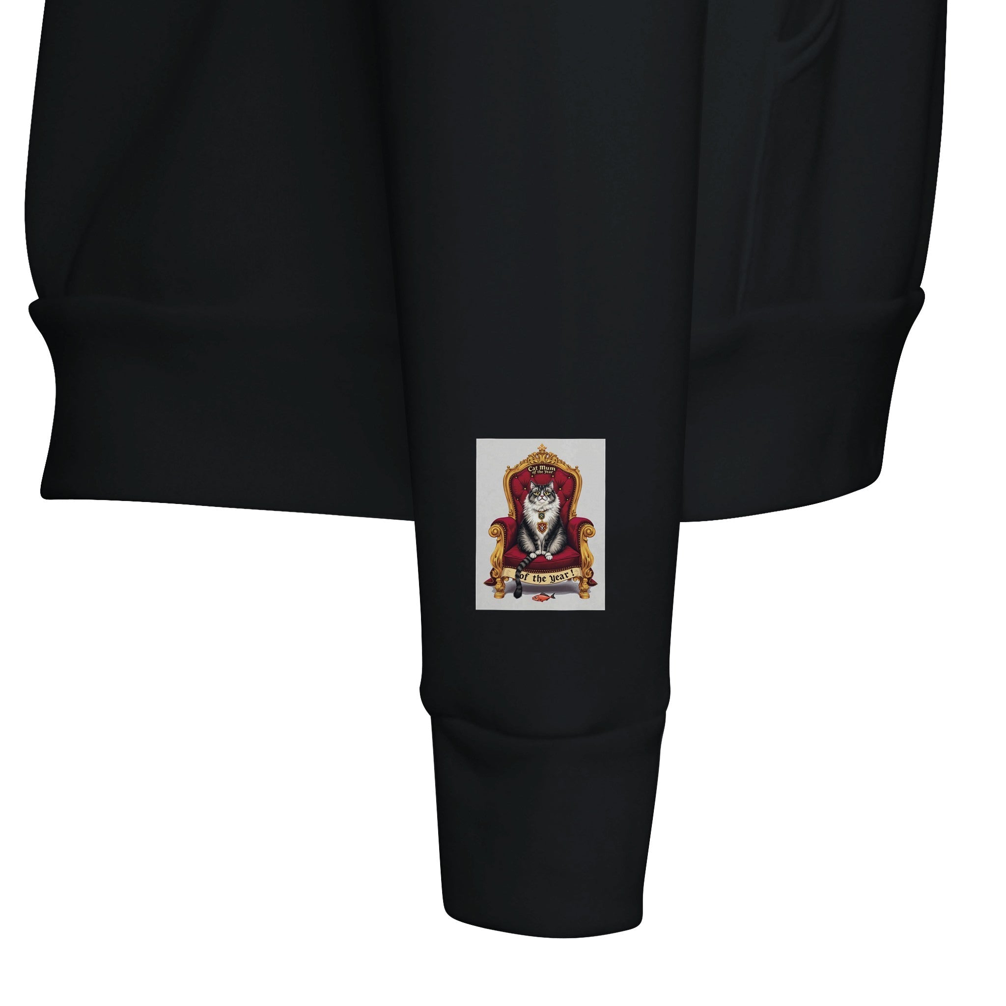 Cat Mum of the Year Royal Portrait Hoodie | Cat Lover Gift UK - Wild Thread Co