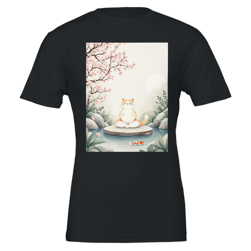 Cat Zen Garden T-Shirt | Unique Gift UK - Wild Thread Co