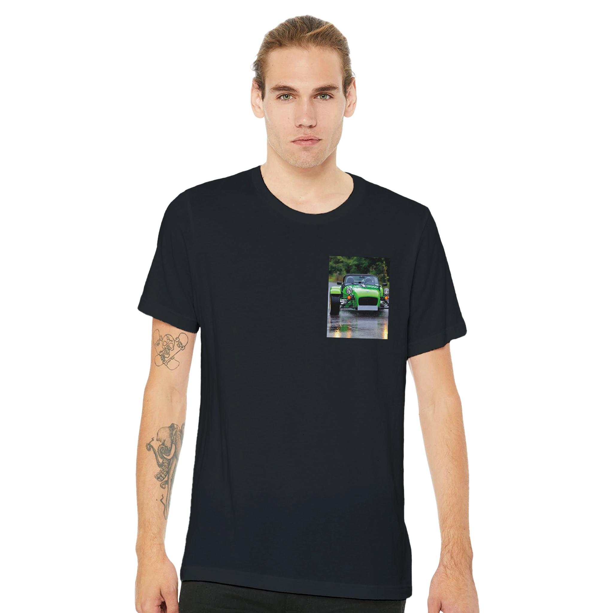 Caterham Seven T-Shirt — detail view | Wild Thread Co