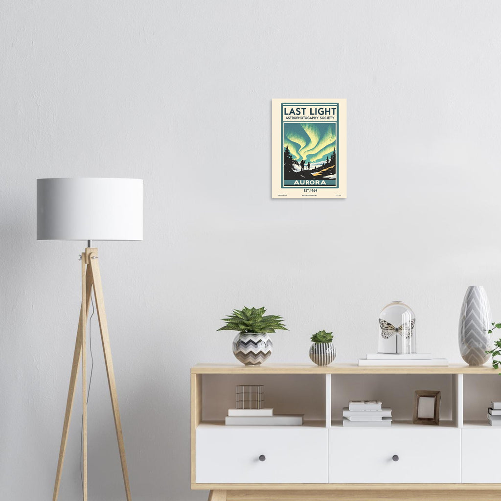 Last Light Vintage Travel Poster — Art Print | Wild Thread Co UK