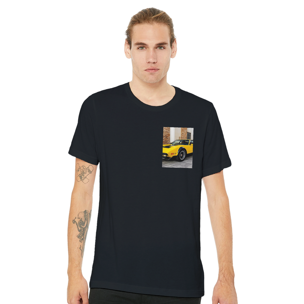 De Tomaso Pantera T-Shirt — detail view | Wild Thread Co