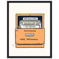Social Worker Truth Framed Print Wall Art Ready to Hang UK — Framed Art Print | Wild Thread Co UK