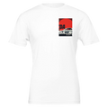 Mazda Rx7 Rising Sun T-Shirt Unisex Cotton Tee UK T-Shirt — detail view | Wild Thread Co