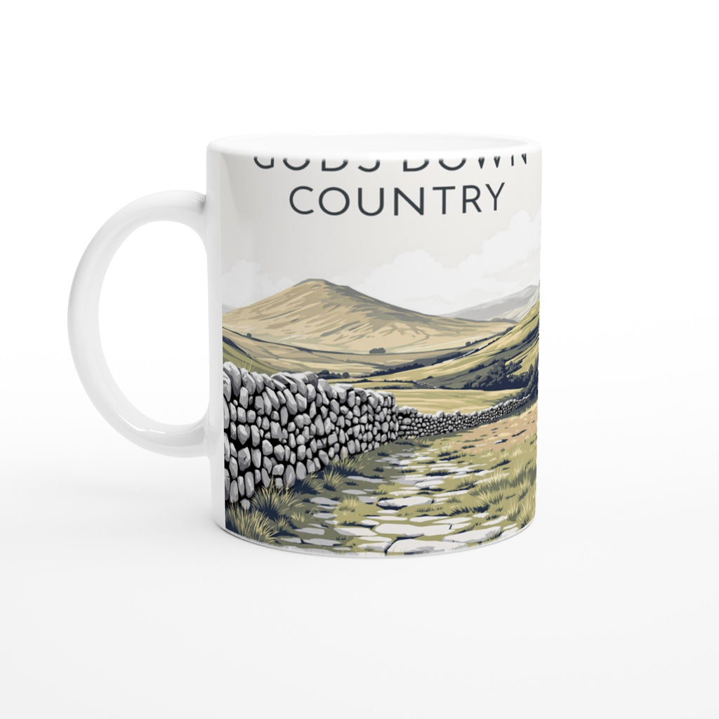 Yorkshire Dales Gods Own Country — Mug | Wild Thread Co UK