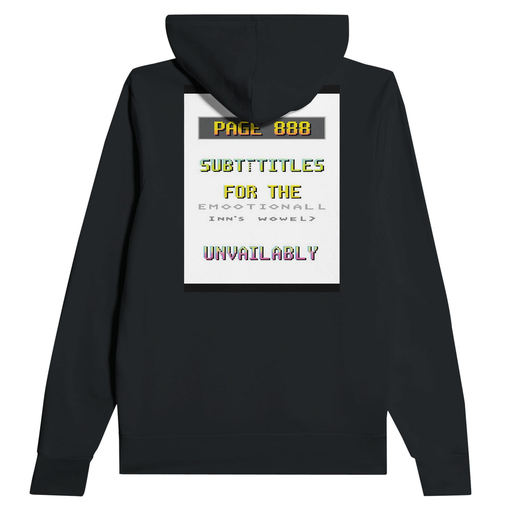 Ceefax Teletext Hoodie | Retro BBC Nostalgia Hoodie | UK Gift - Wild Thread Co