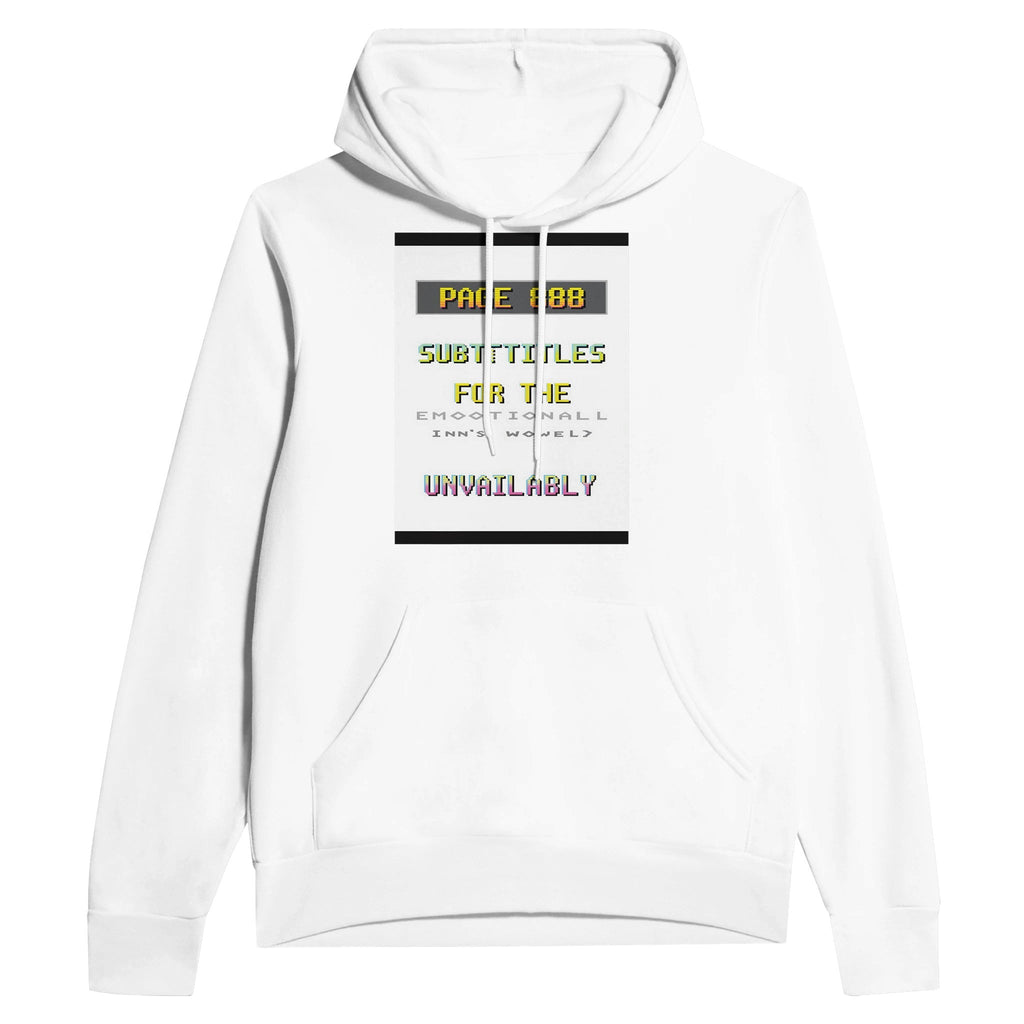 Ceefax Teletext Hoodie | Retro BBC Nostalgia Hoodie | UK Gift - Wild Thread Co