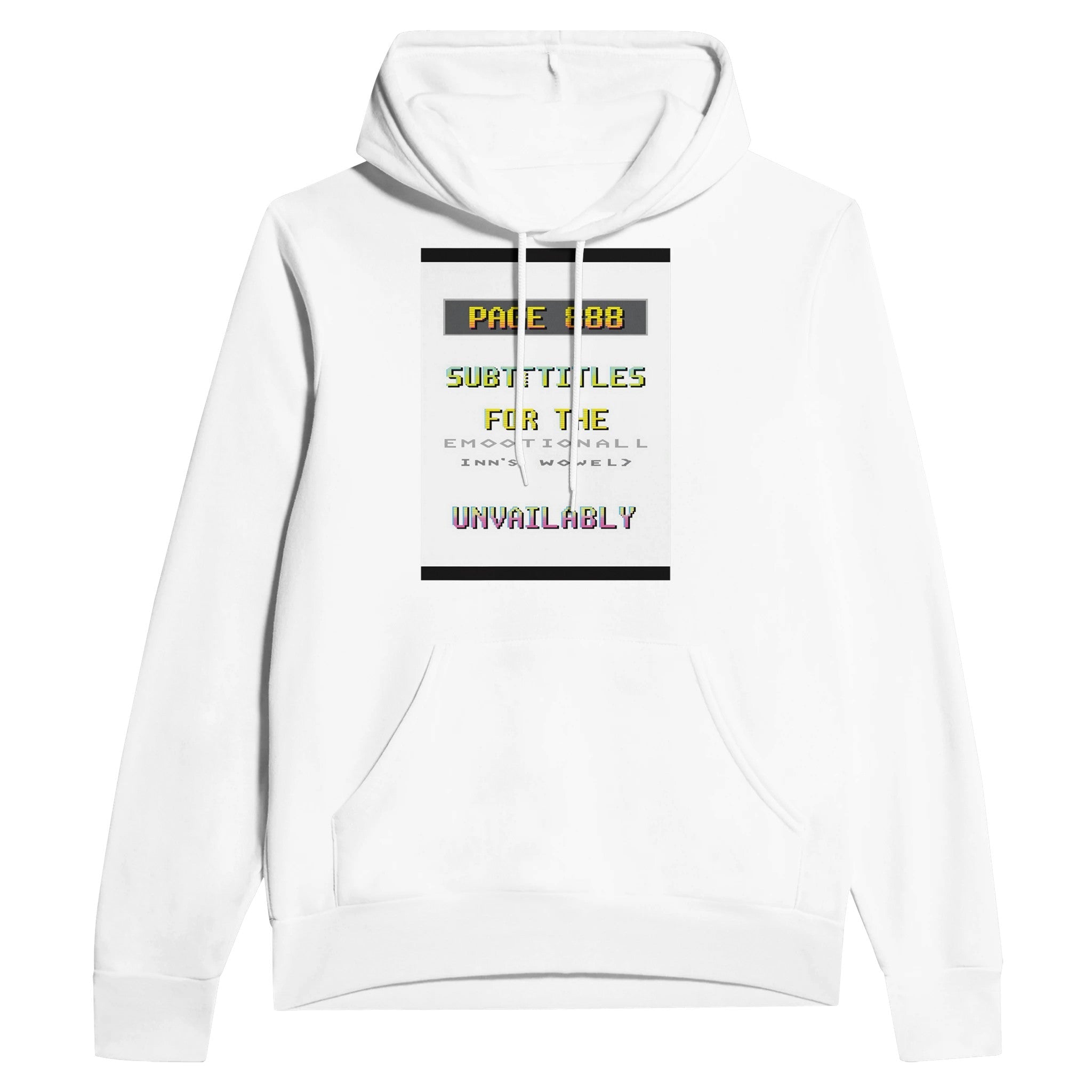 Ceefax Teletext Hoodie | Retro BBC Nostalgia Hoodie | UK Gift - Wild Thread Co