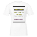 Ceefax Teletext Tee | Emotionally Unavailable Subtitles | Retro BBC T-Shirt - Wild Thread Co