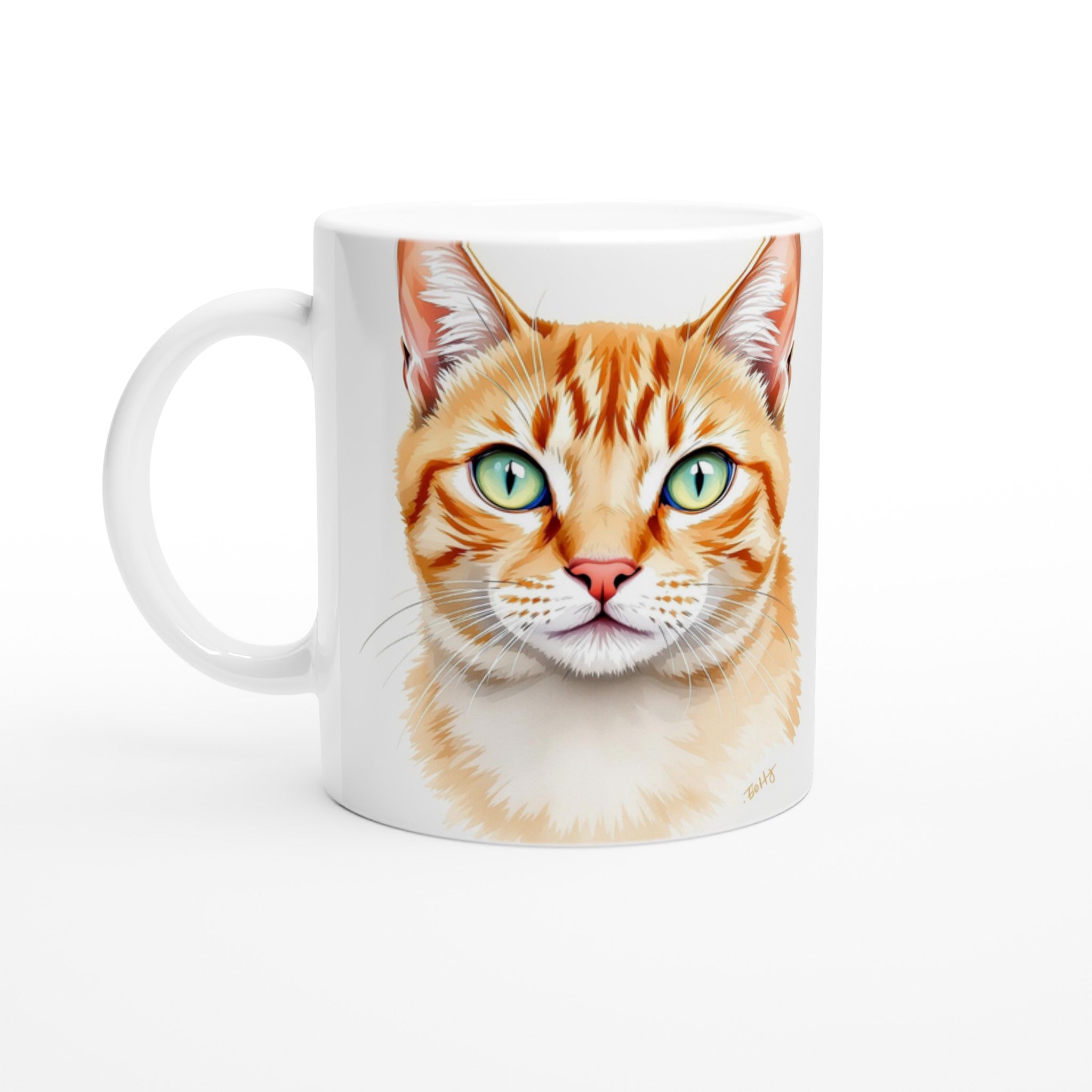Ginger Tabby Portrait — Mug | Wild Thread Co UK