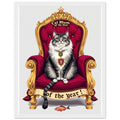 Cat Royal Portrait Spoof Framed Print — Framed Art Print | Wild Thread Co