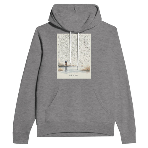 Chalk Stream Mayfly Hatch Hoodie | Fly Fishing Hoodie Navy - Wild Thread Co