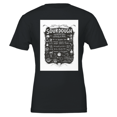 Chemistry Sourdough Baker T-Shirt | Funny Baking Gift UK - Wild Thread Co
