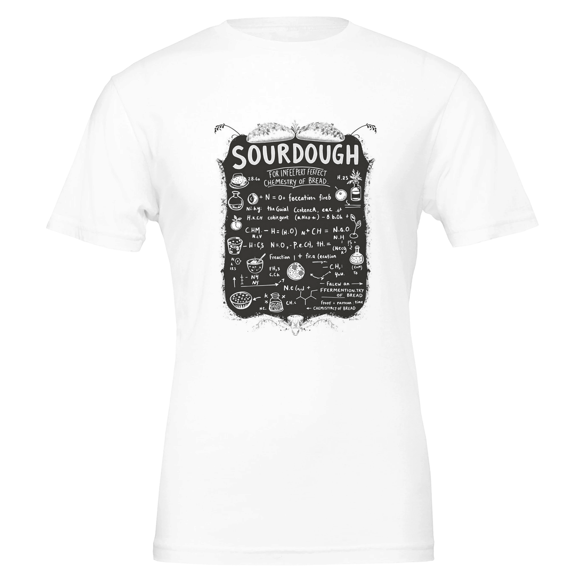 Chemistry Sourdough Baker T-Shirt | Funny Baking Gift UK - Wild Thread Co