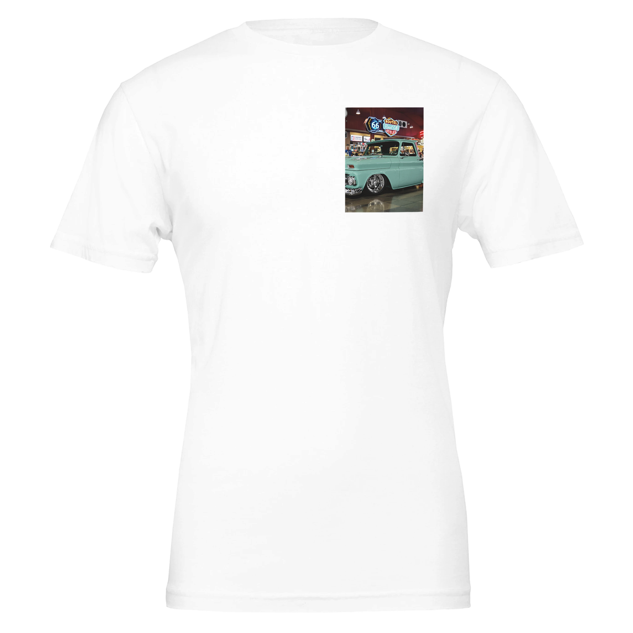 Chevy C10 Stepside T-Shirt — detail view | Wild Thread Co