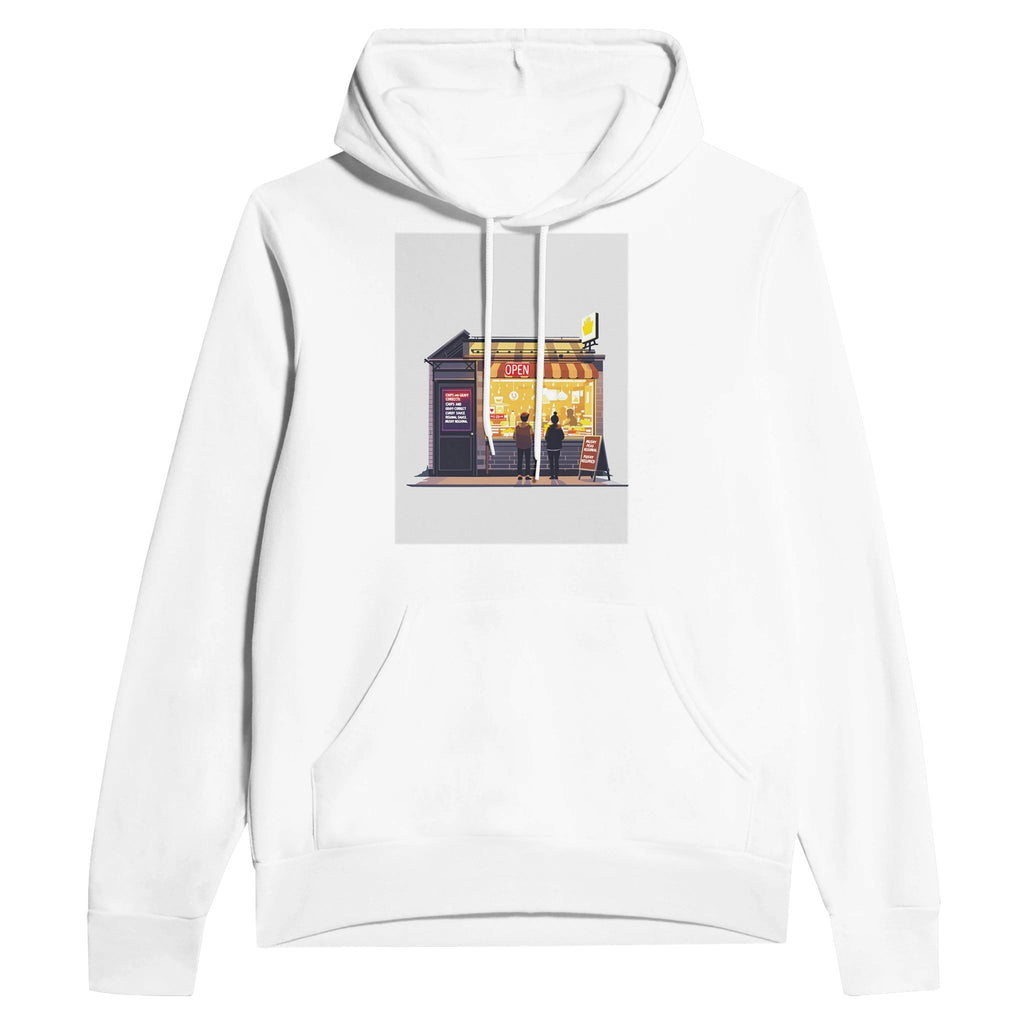 Chip Shop Night Neon Hoodie | Funny Chippy Gift for Fish & Chips Lovers - Wild Thread Co
