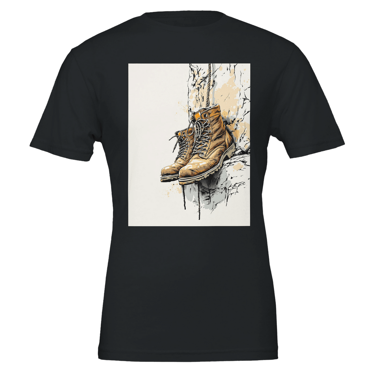 Climbing Shirt UK | Rock Climbing Gift | Vertical State of Mind Tee - Wild Thread Co