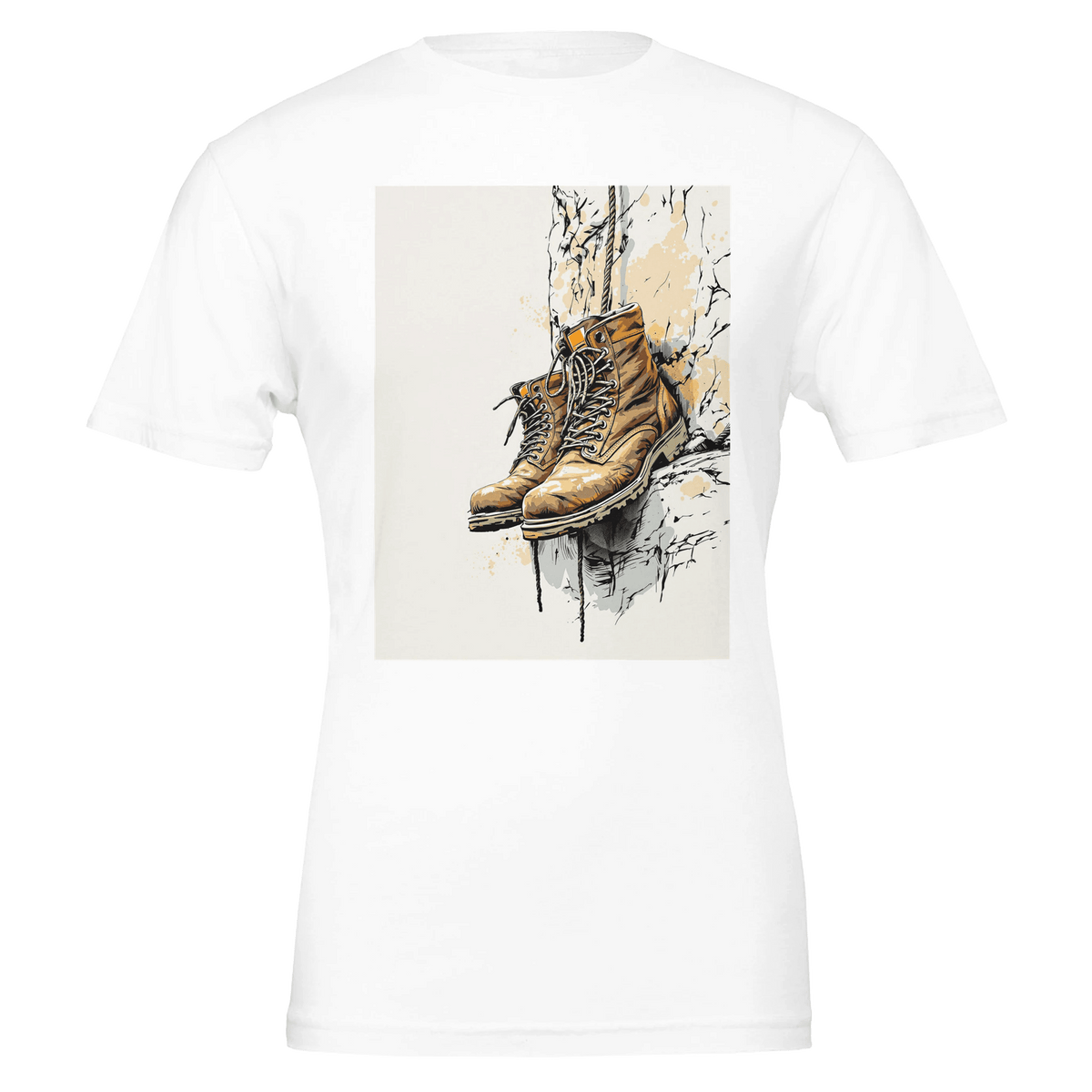 Climbing Shirt UK | Rock Climbing Gift | Vertical State of Mind Tee - Wild Thread Co