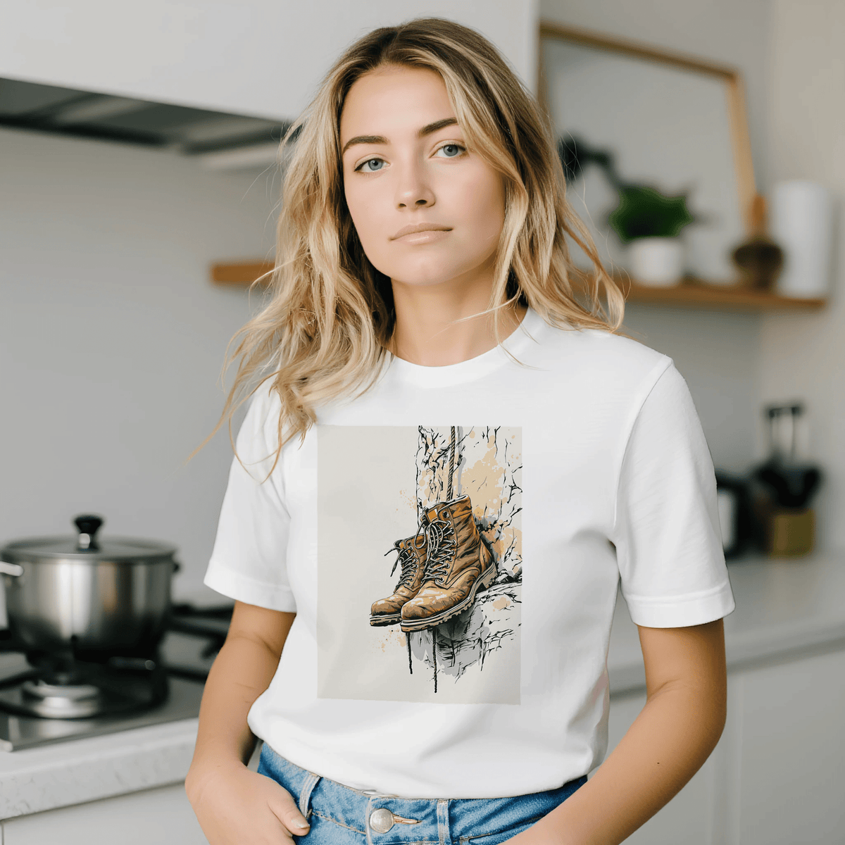 Climbing Shirt UK | Rock Climbing Gift | Vertical State of Mind Tee - Wild Thread Co