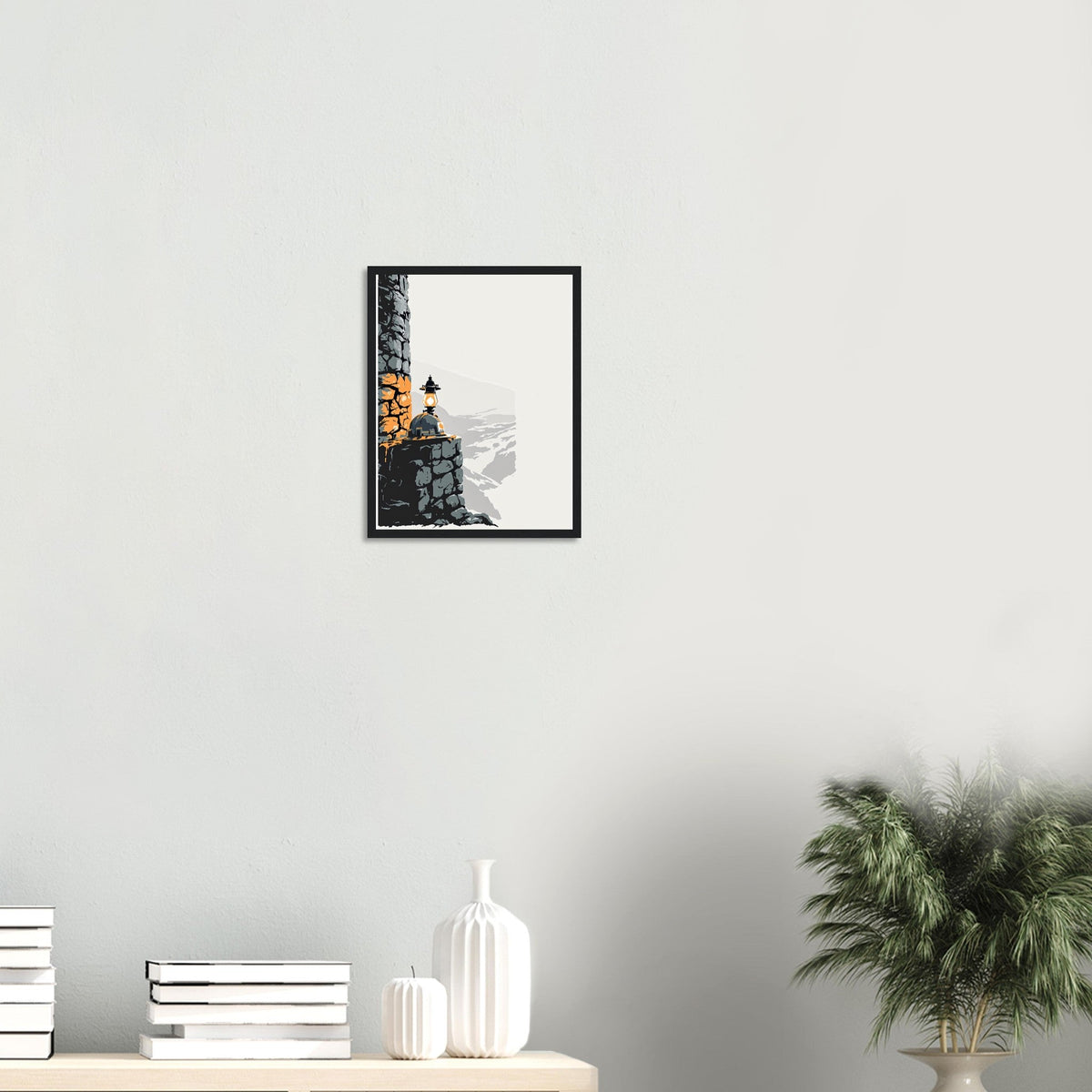 Coalfield Mining Heritage Lamp Helmet Framed Print Wall Art Ready to - Wild Thread Co
