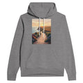 Coastal Walking Hoodie | Dawn Path Design | UK Coast Path Gift - Wild Thread Co