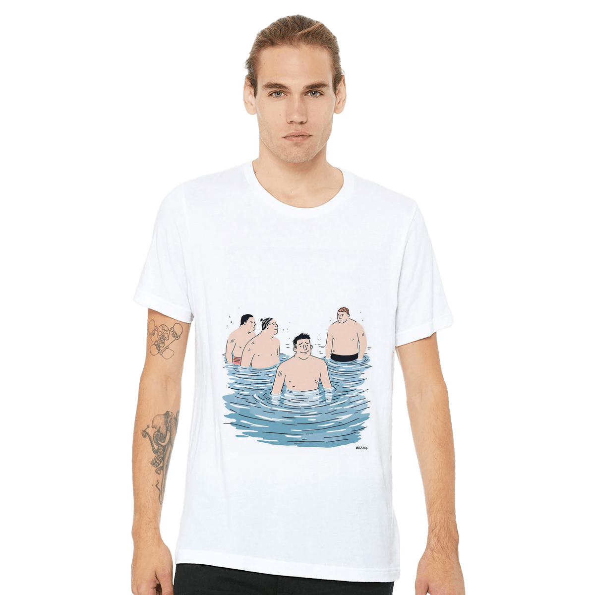 Cold Water Swimming Gift | The Regular Swim Group T-Shirt - Wild Thread Co