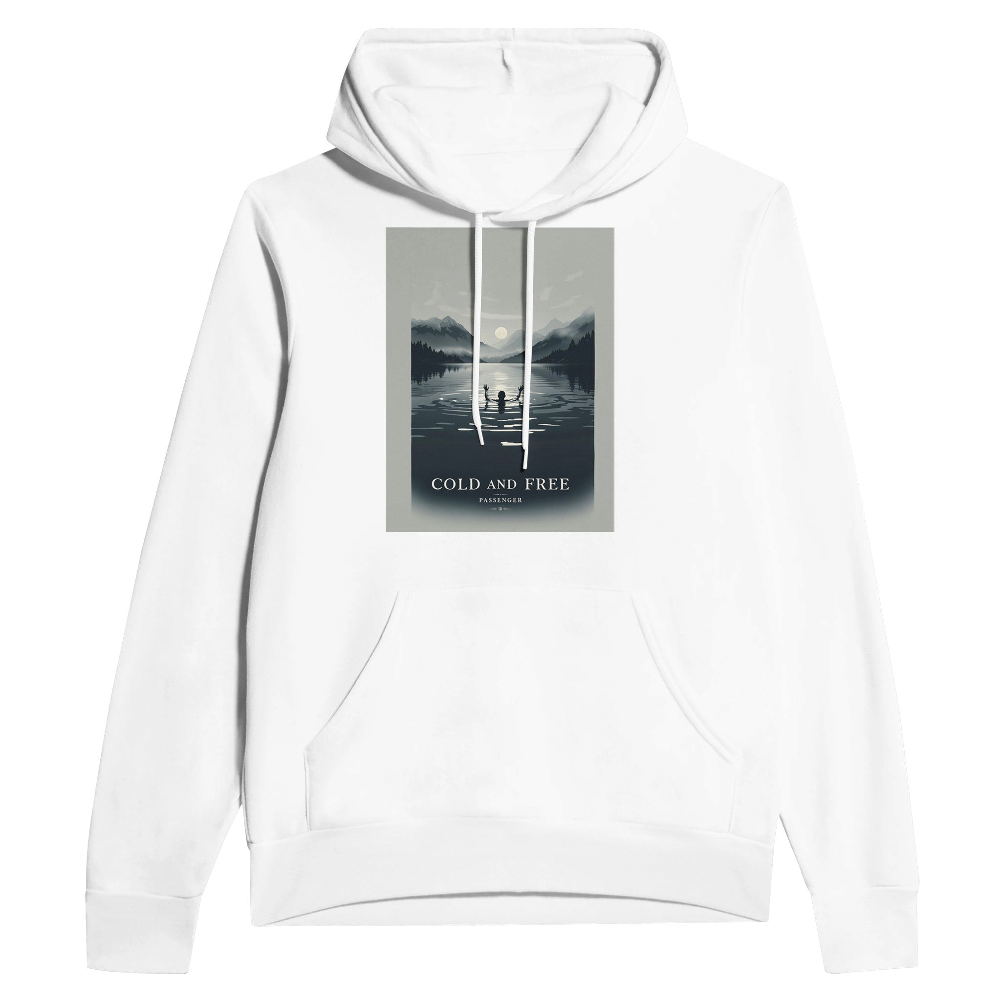 Cold Water Swimming Loch Hoodie | Wild Swimming Gift Hoodie - Wild Thread Co