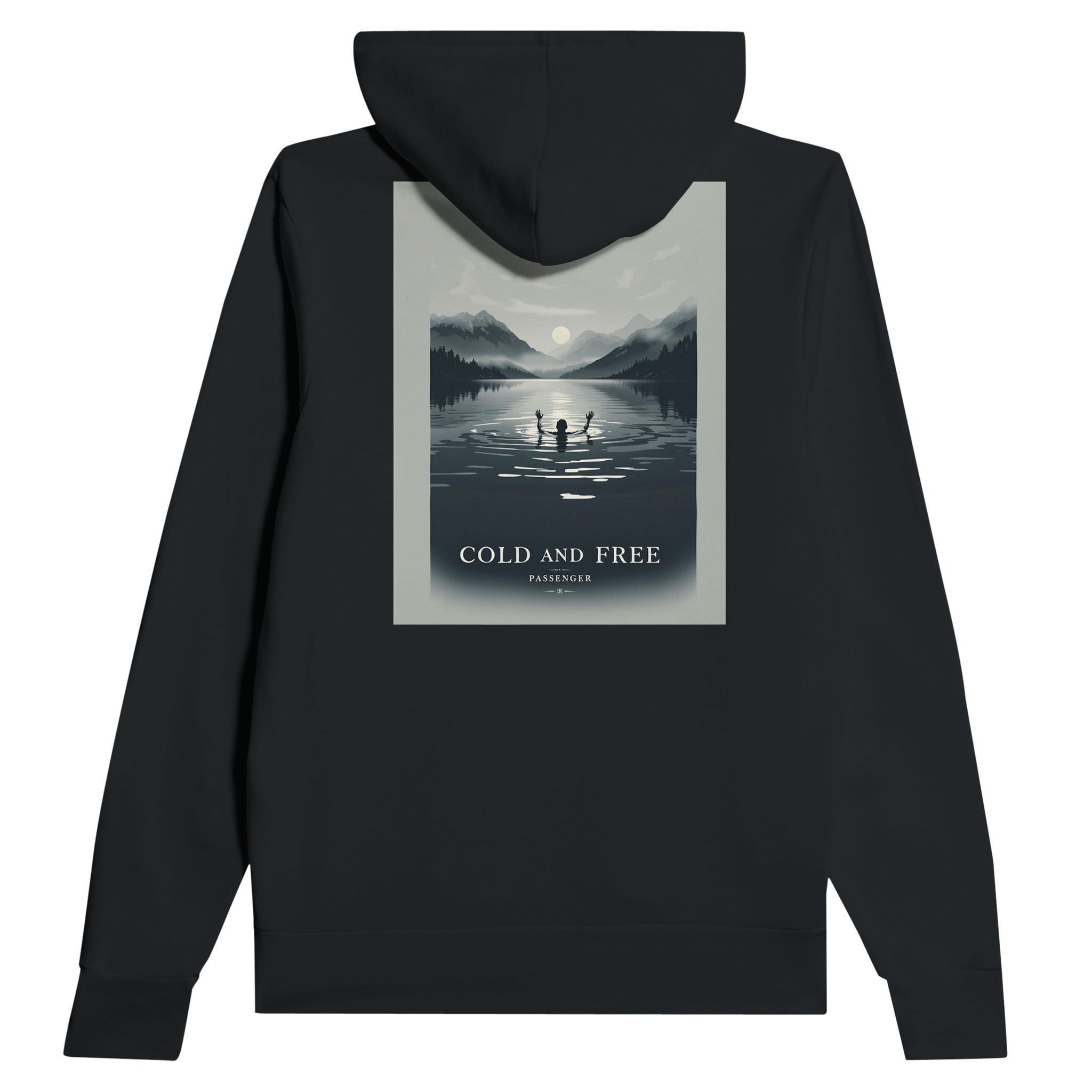 Cold Water Swimming Loch Hoodie | Wild Swimming Gift Hoodie - Wild Thread Co