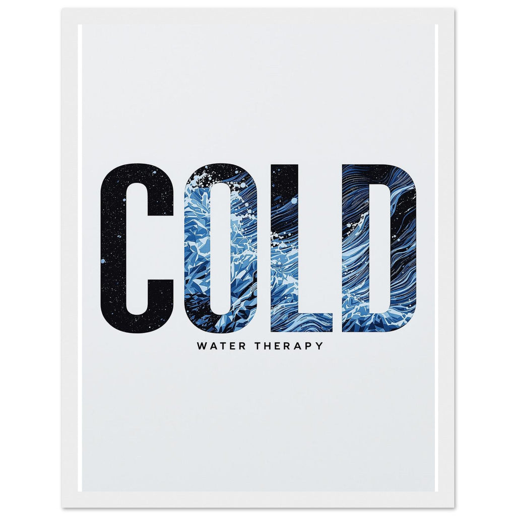 Cold Water Therapy Wild Swimming Framed Print Wall Art Ready to Hang - Wild Thread Co
