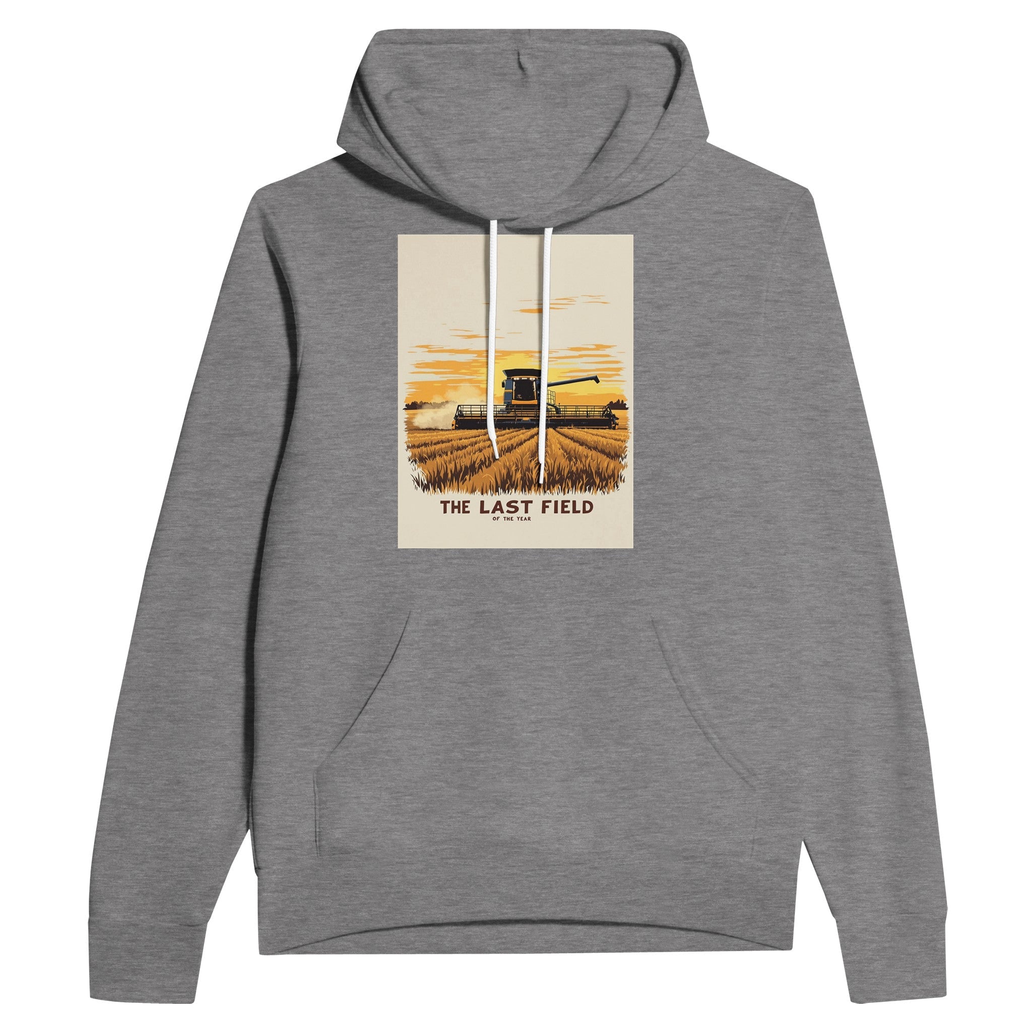 Combine Harvester Hoodie | The Last Field Harvest Hoodie | Farming Gift - Wild Thread Co