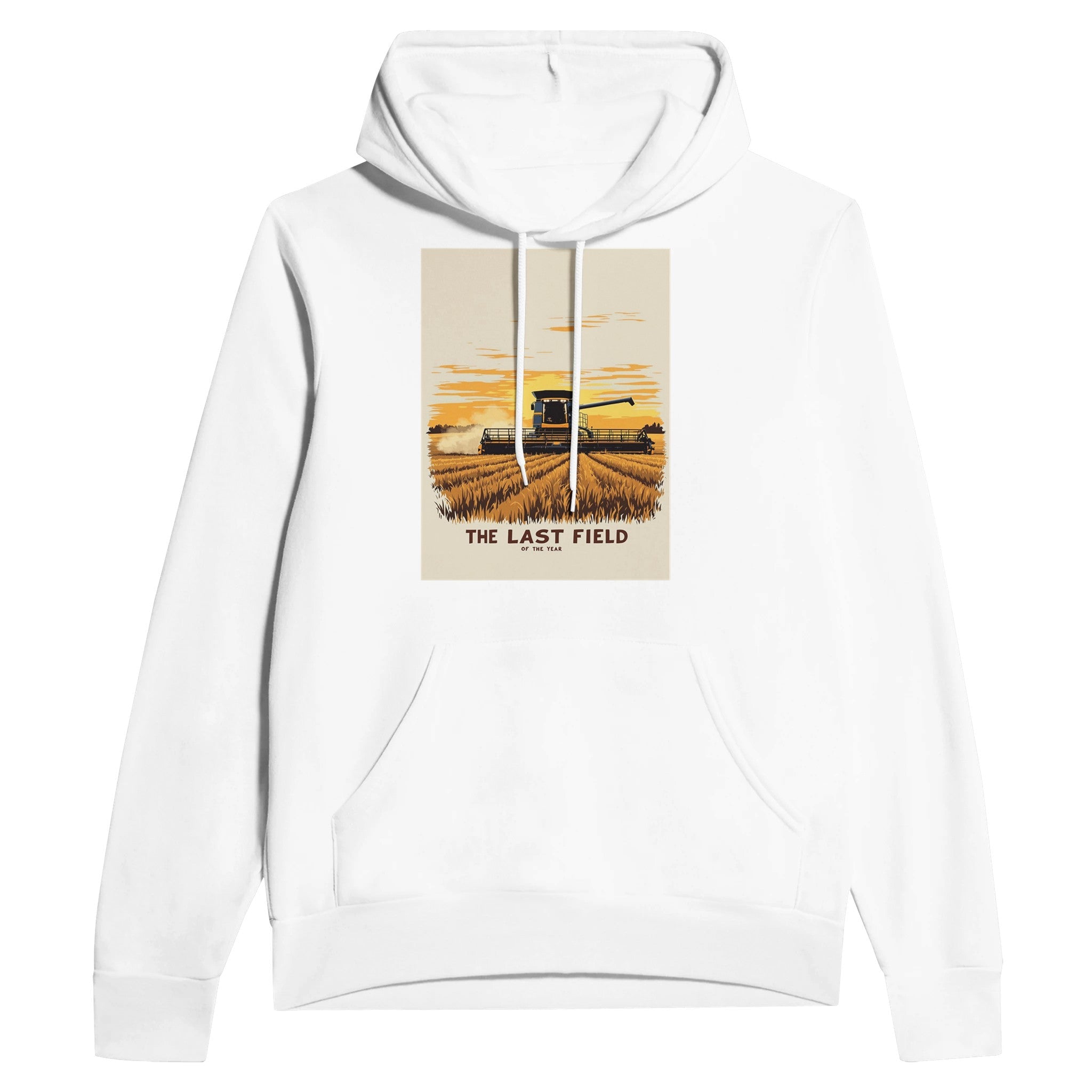 Combine Harvester Hoodie | The Last Field Harvest Hoodie | Farming Gift - Wild Thread Co