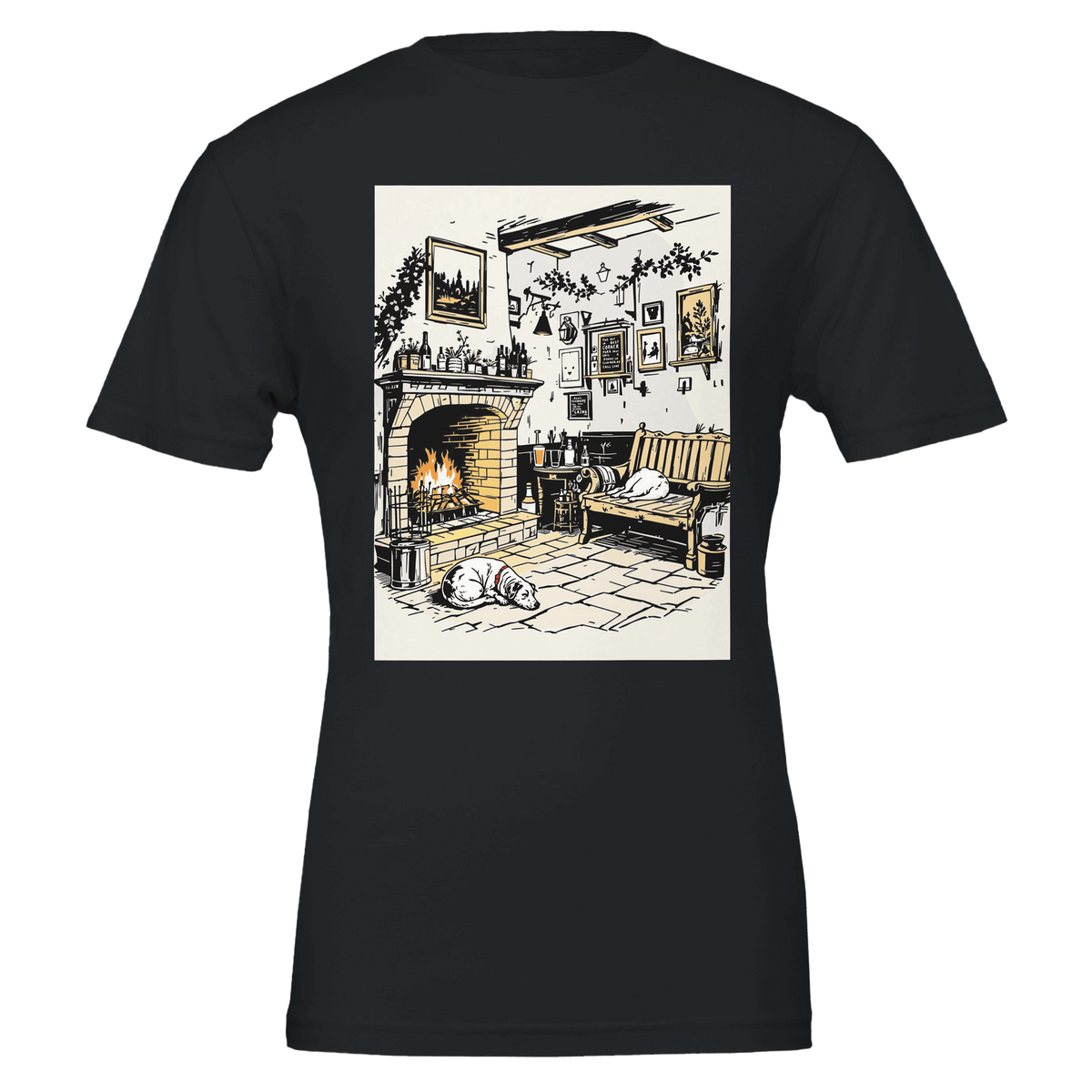 Country Pub Shirt | British Pub Gift | The Best Corner in England | T-Shirt UK - Wild Thread Co