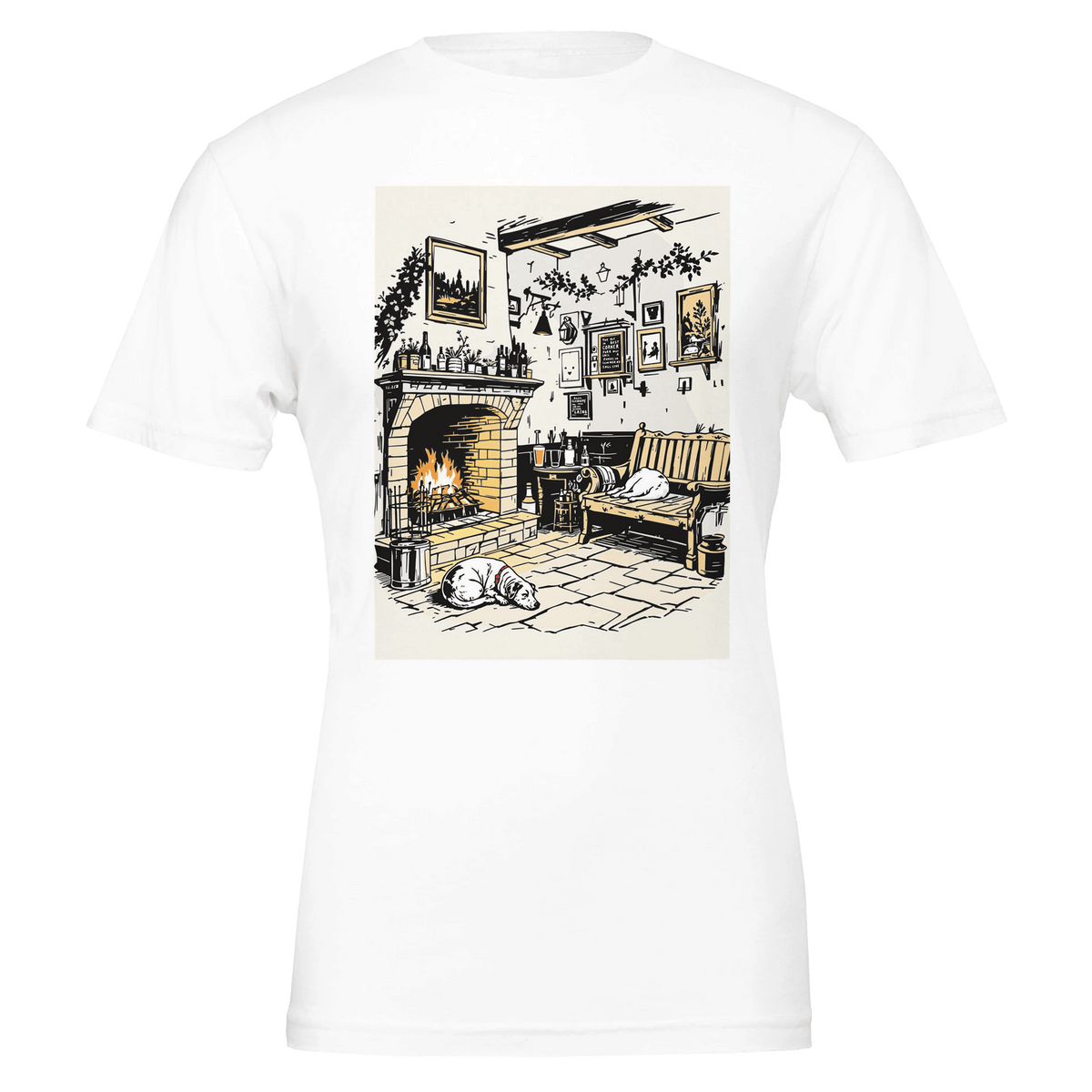 Country Pub Shirt | British Pub Gift | The Best Corner in England | T-Shirt UK - Wild Thread Co