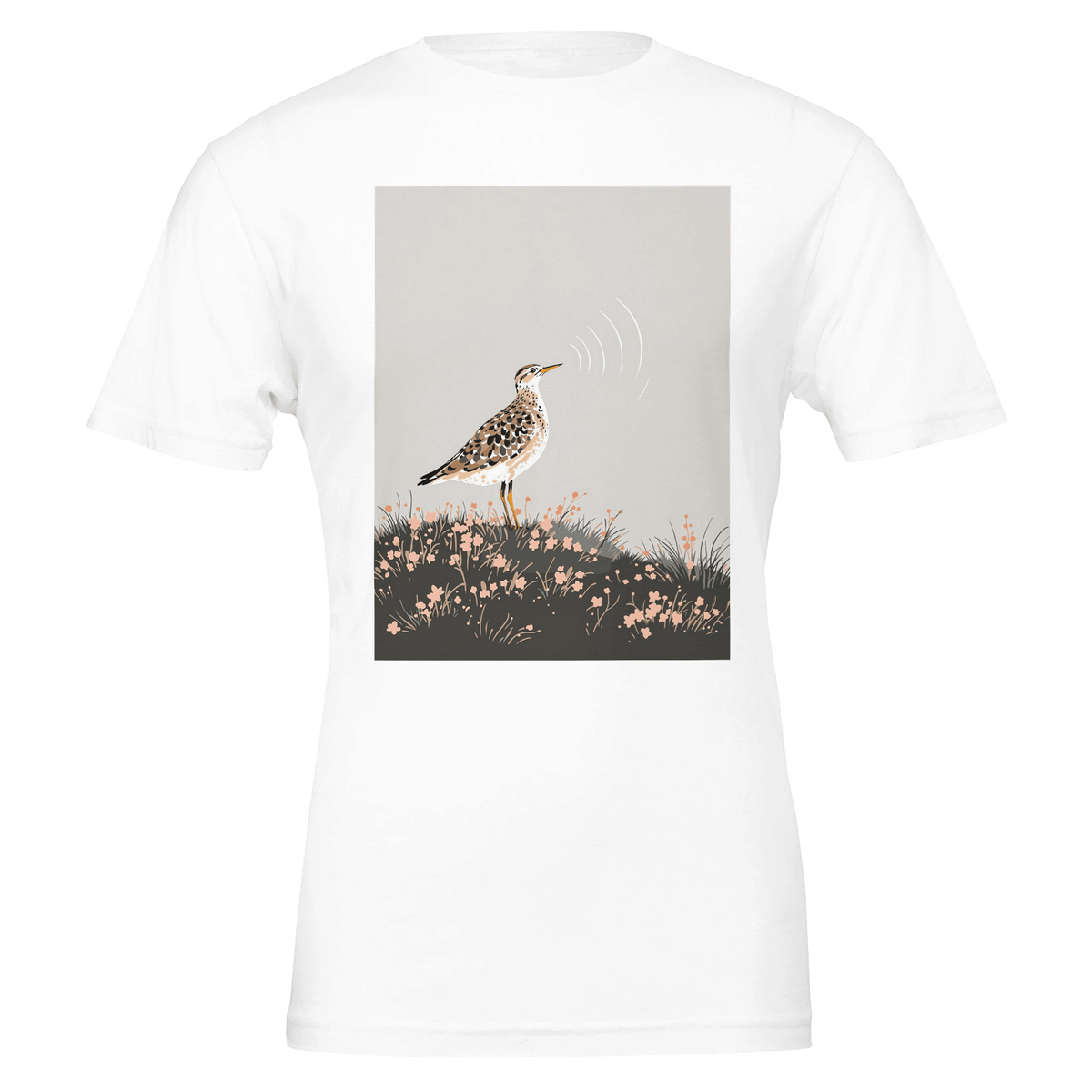 Curlew Calling Moorland T-Shirt | The Song of the Moor - Wild Thread Co