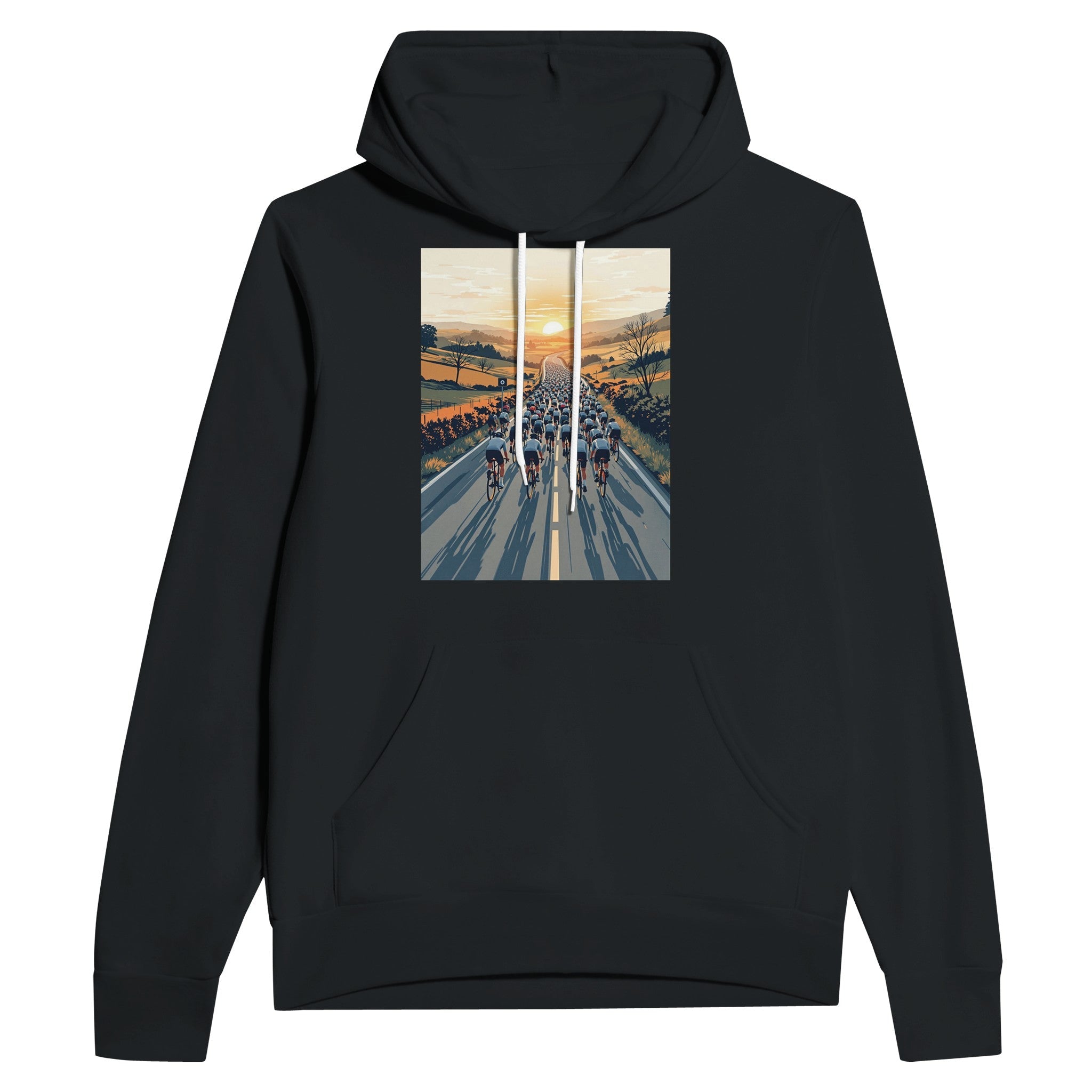 Cycling Sportive Dawn Mass Start Hoodie | Cycling Event Gift Hoodie - Wild Thread Co