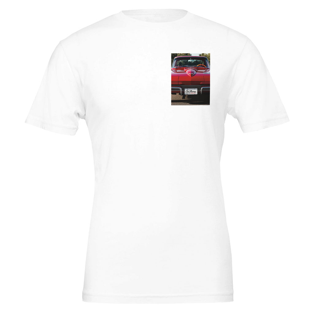 Corvette Stingray 63 UK Gift T-Shirt — detail view | Wild Thread Co