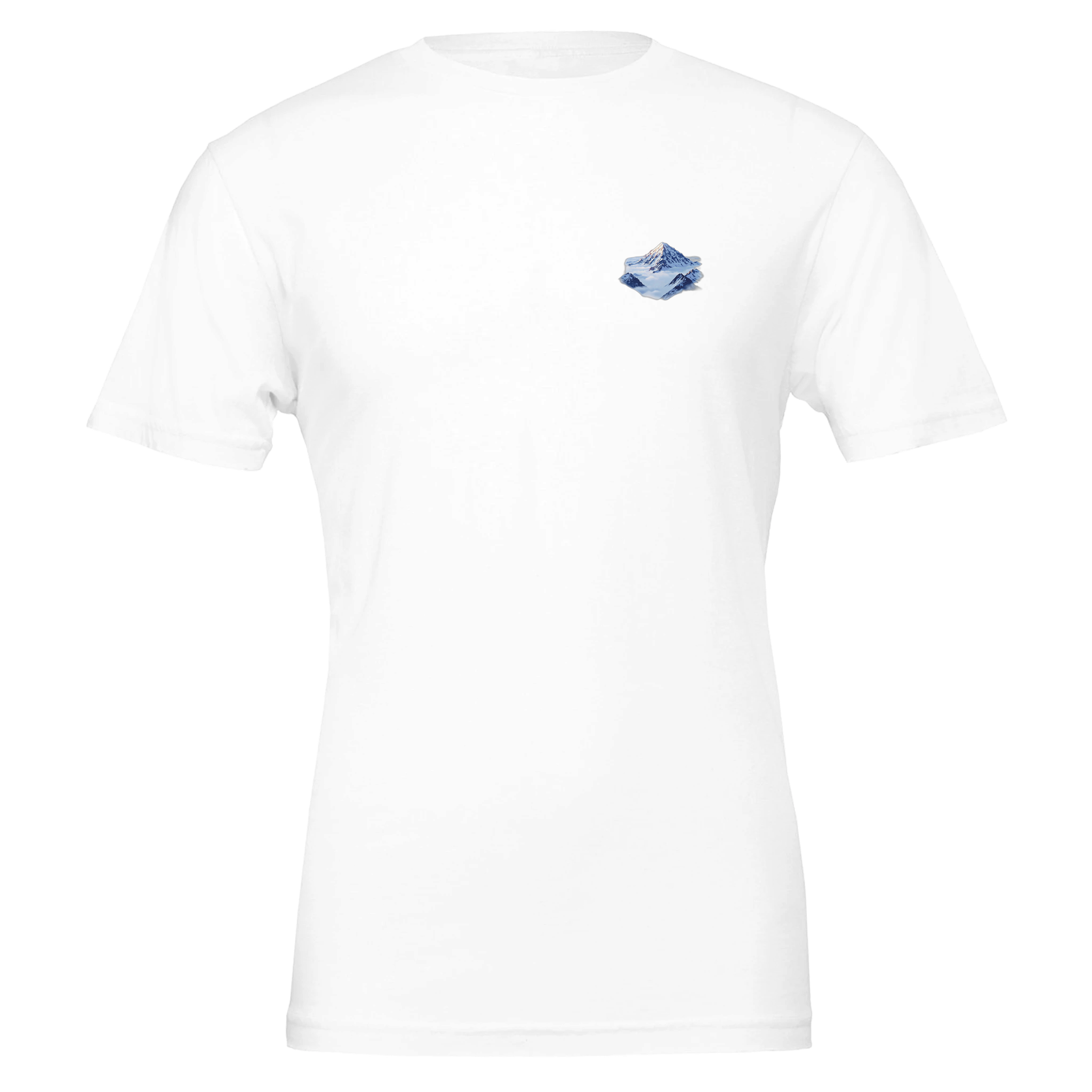 Snowdon Y Wyddfa Cloud Inversion T-Shirt — detail view | Wild Thread Co