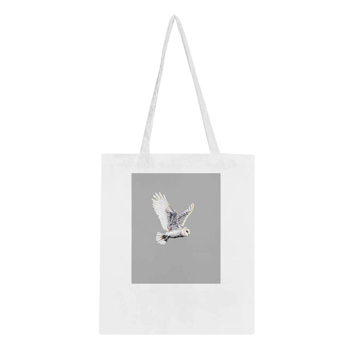 Barn Owl Flight Tote Bag Cotton Shopper UK — Tote Bag | Wild Thread Co UK