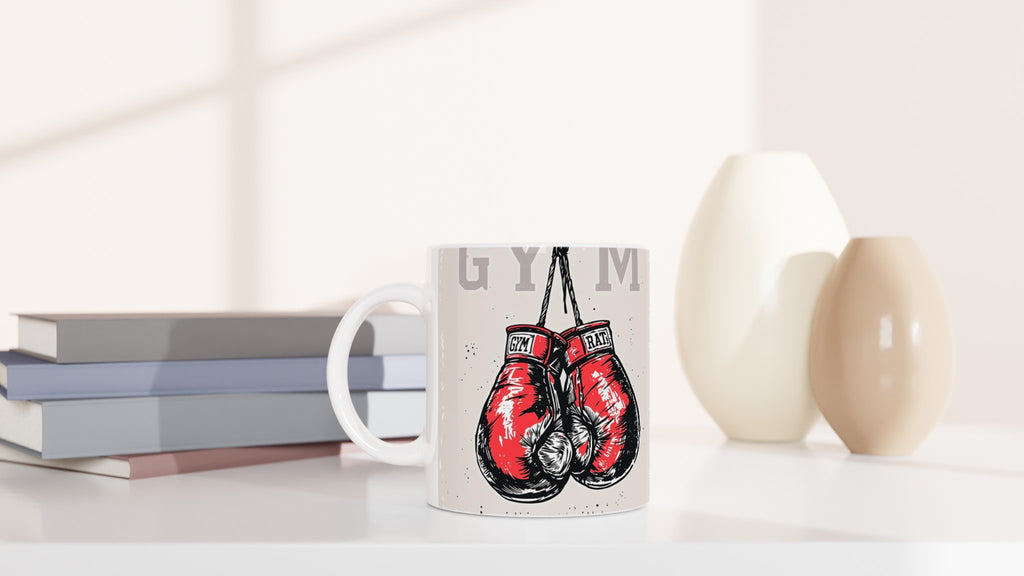 Retro Boxing Underground — Mug detail view | Wild Thread Co