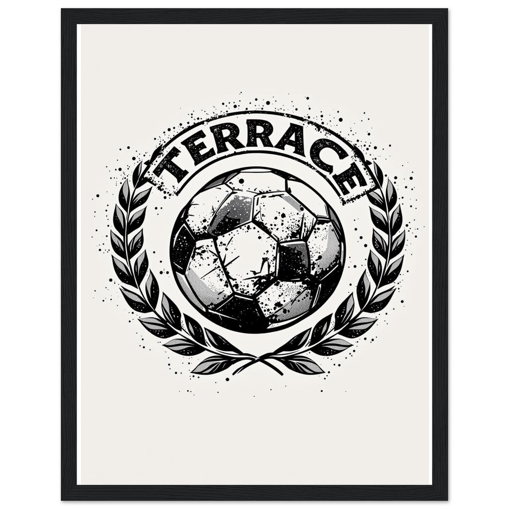 Retro Sports Football — Framed Art Print | Wild Thread Co UK
