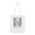 Lynx Scottish Pine Forest Ghost Tote Bag Cotton Shopper UK — Tote Bag | Wild Thread Co UK