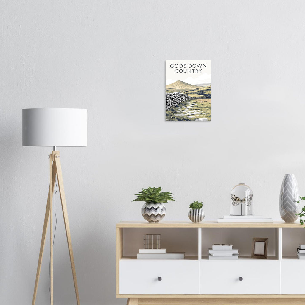 Yorkshire Dales Gods Own Country A1 UK Art Print — Art Print | Wild Thread Co UK