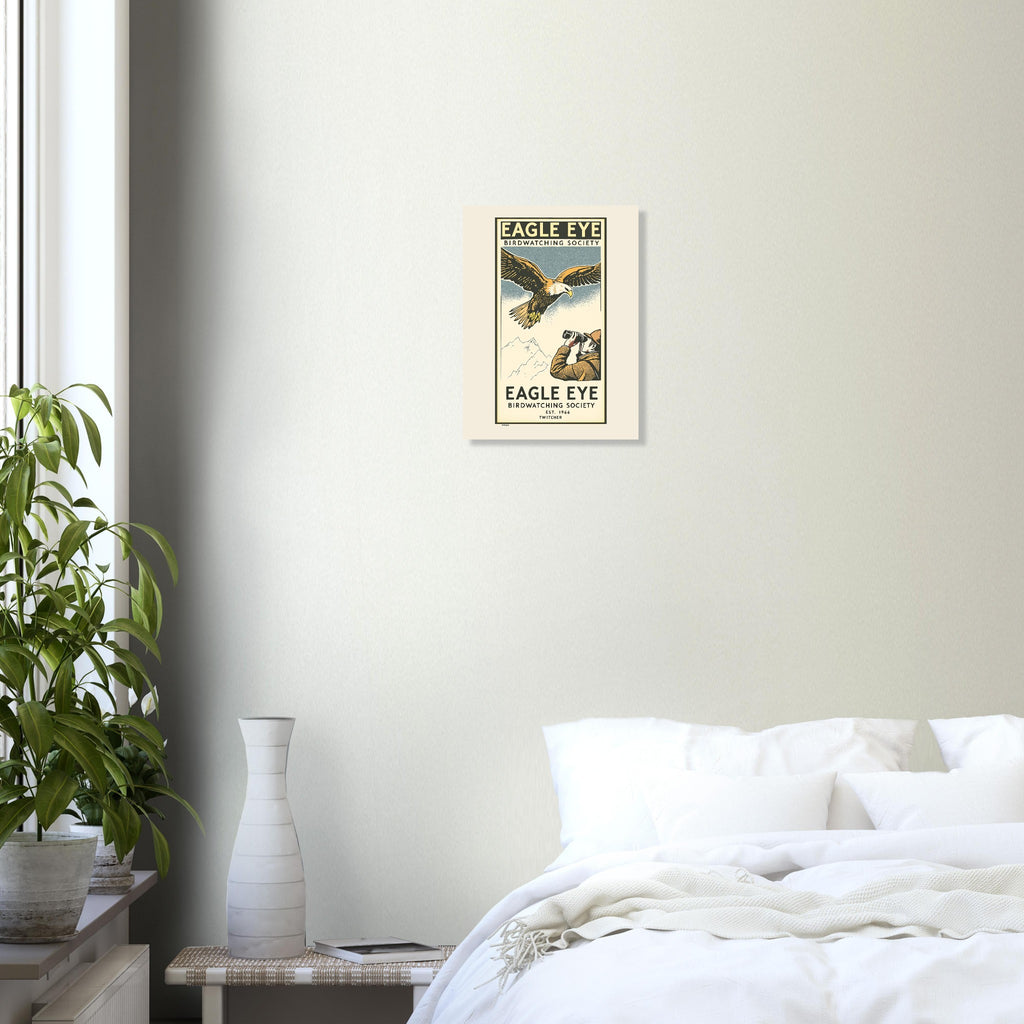 Eagle Eye Vintage Travel Poster — Art Print | Wild Thread Co