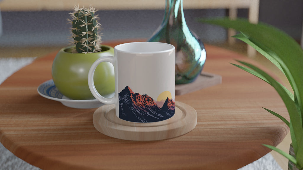 Lakeland Pikes Silhouette Mug — detail view | Wild Thread Co
