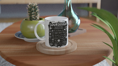 Baker Chemistry Blackboard Mug — detail view | Wild Thread Co
