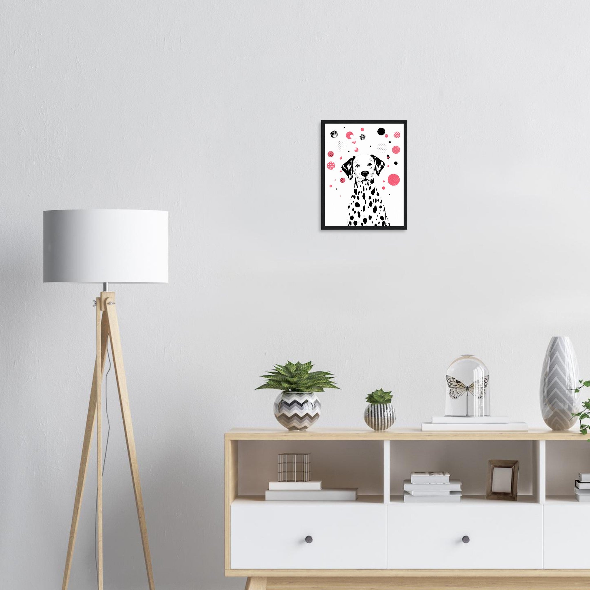 Dalmatian Spots Framed Print — Framed Art Print | Wild Thread Co