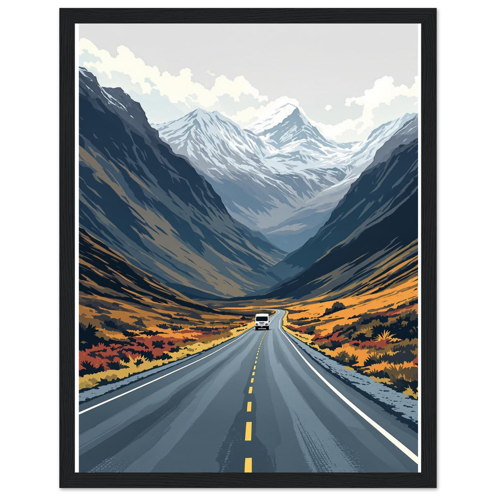 Glencoe Road Framed Print — Framed Art Print | Wild Thread Co