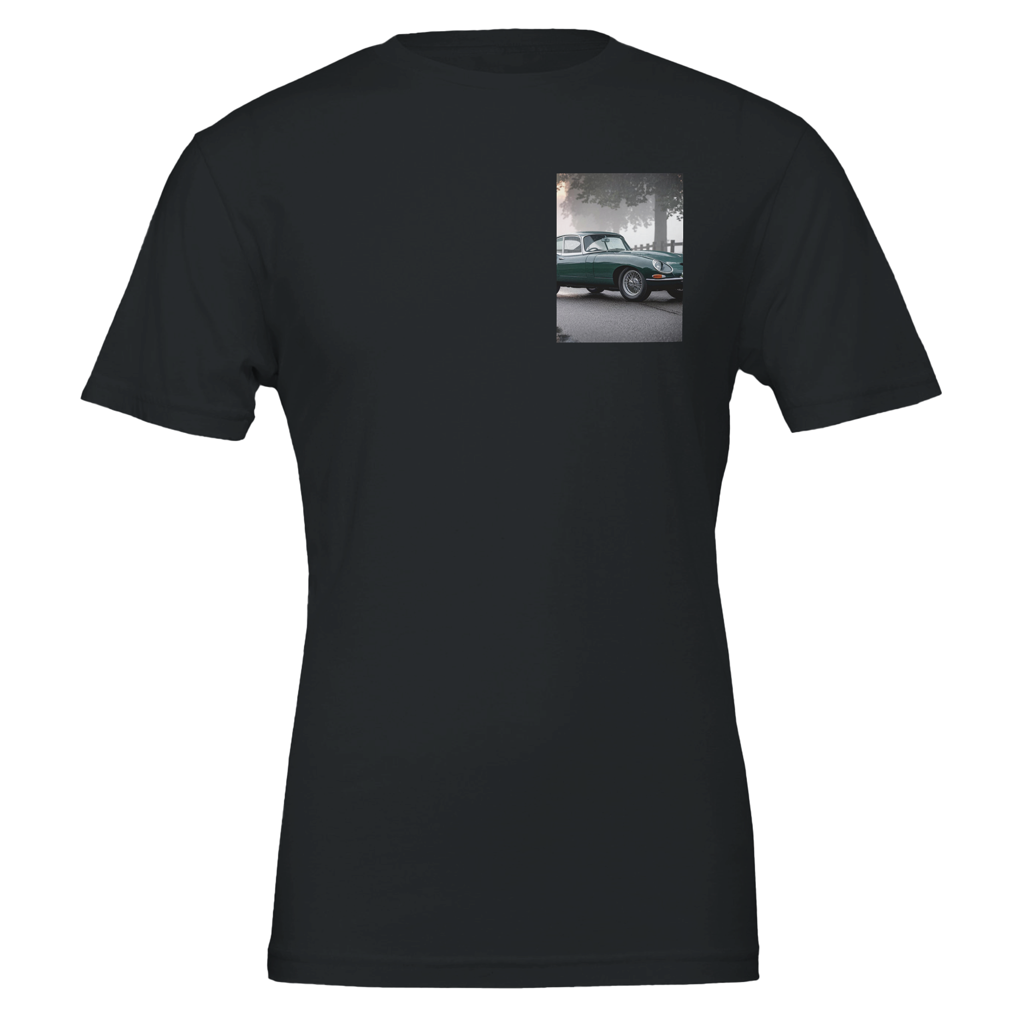 E Type Jaguar Profile — T-Shirt | Wild Thread Co UK