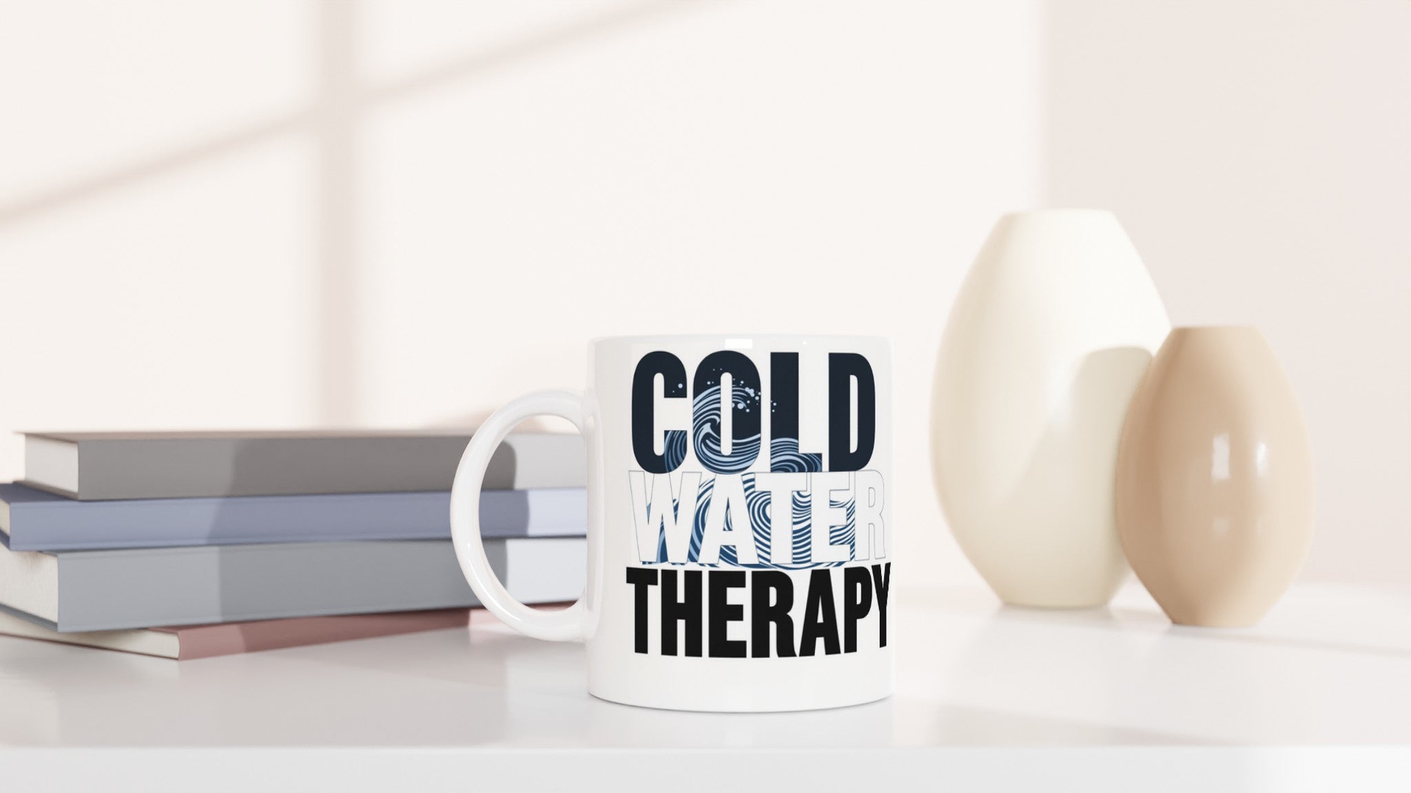 Cold Water Therapy Wild Swimming Mug — detail view | Wild Thread Co