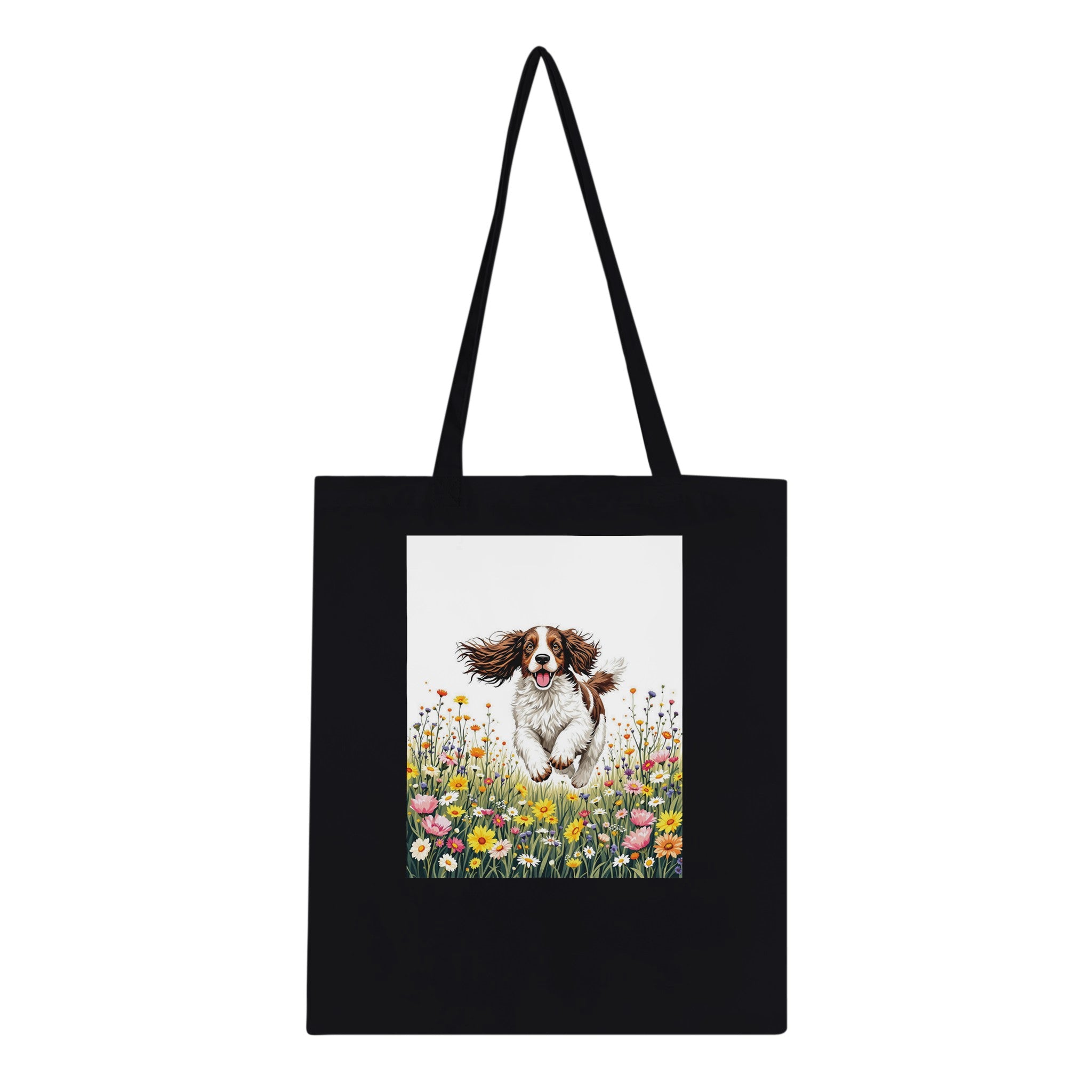 Cocker Spaniel Field Tote Bag — detail view | Wild Thread Co