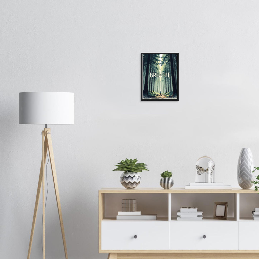 Forest Bathing Framed Print Wall Art Ready to Hang UK — Framed Art Print | Wild Thread Co
